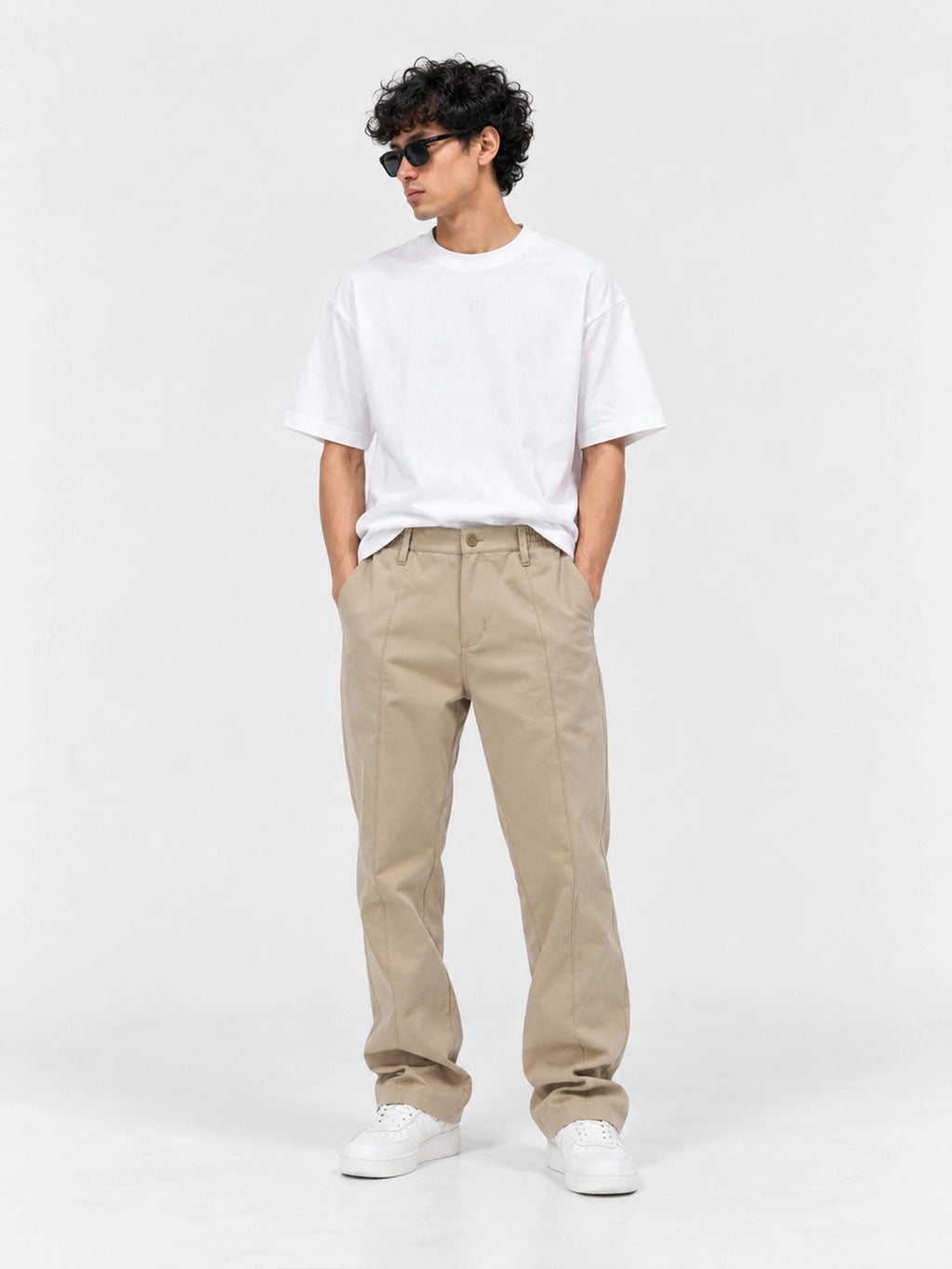 RELAXED TROUSER – SAND