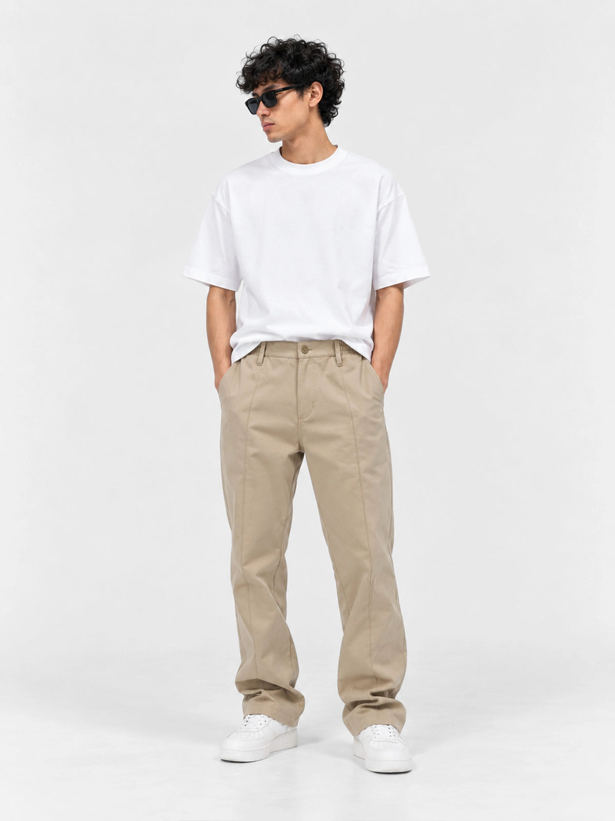 RELAXED TROUSER – SAND