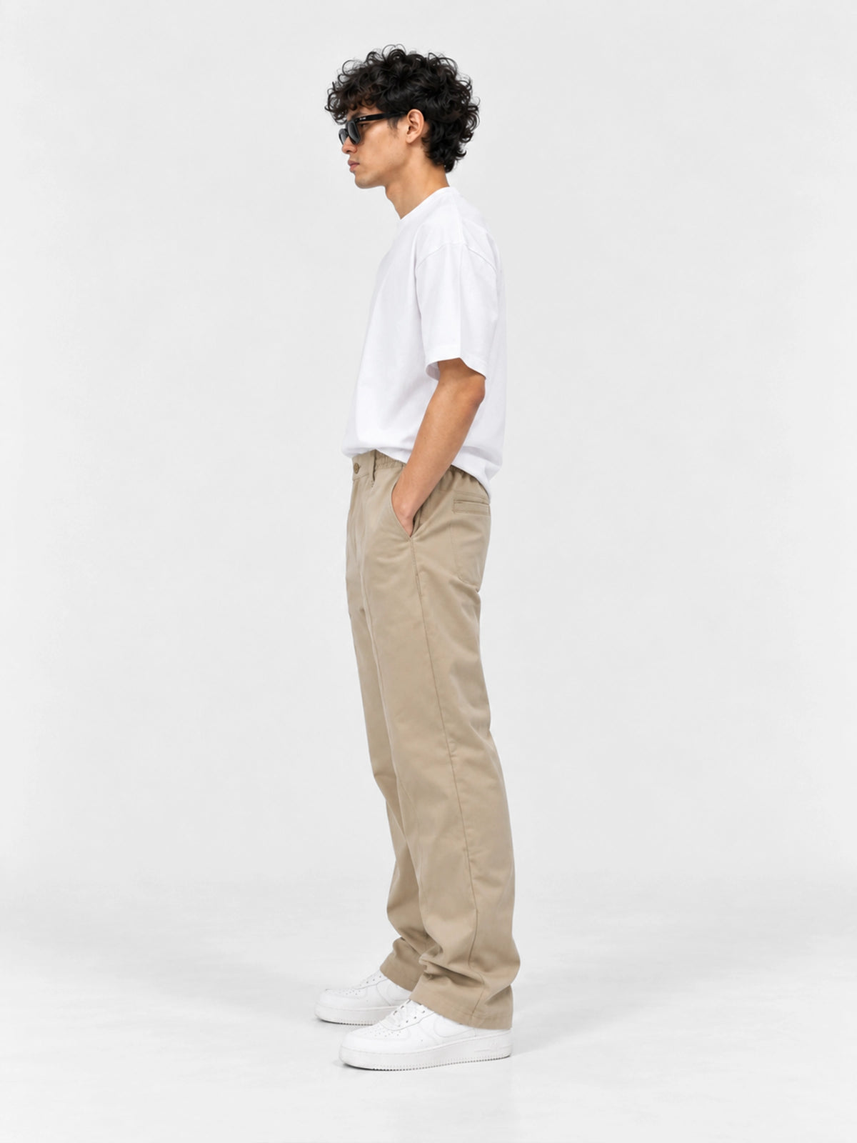 RELAXED TROUSER – SAND