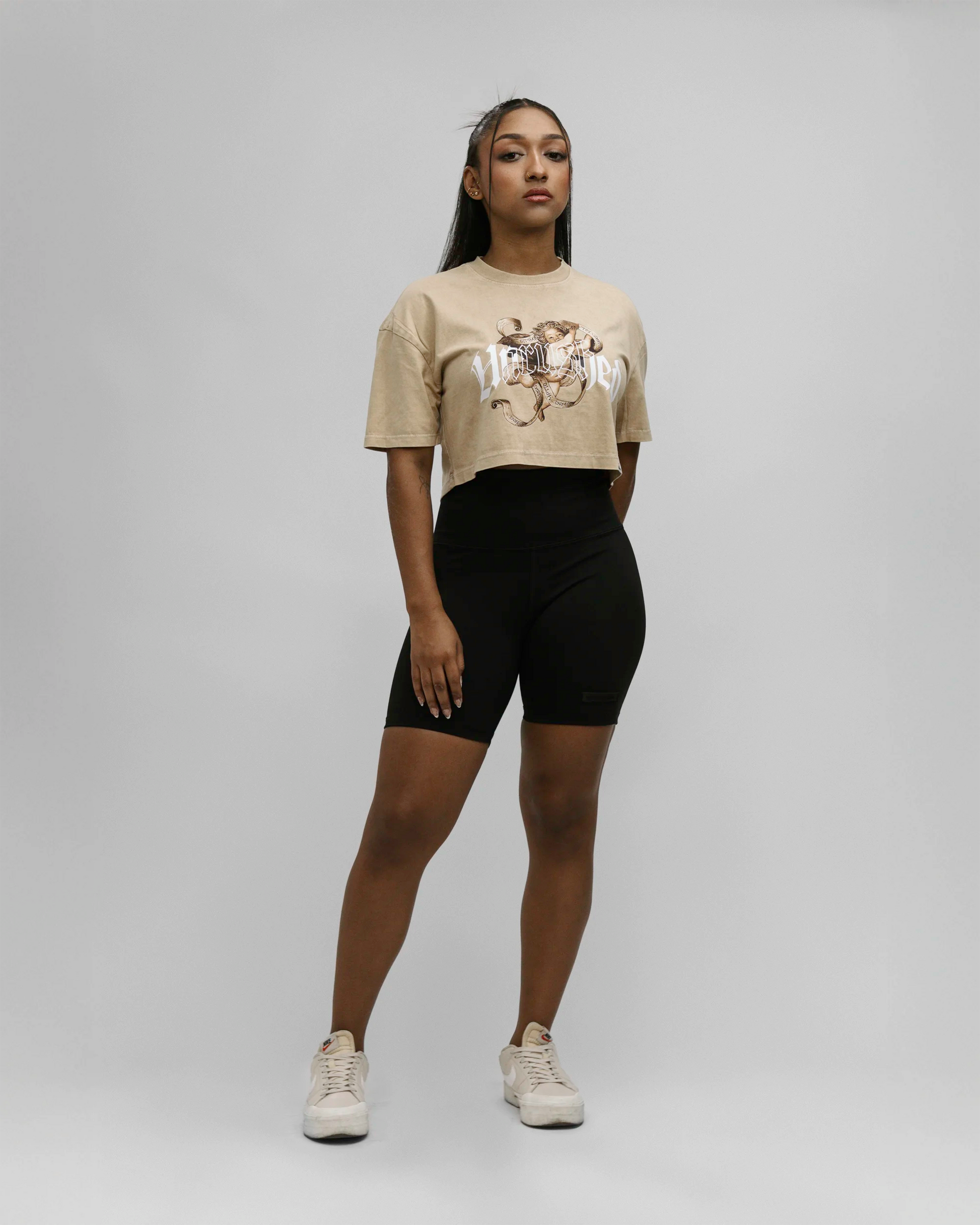 REGENT ANGEL 2 BEIGE CROPTOP