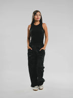 CARGO PANT NEGRO ANTIFLUIDO UNISEX
