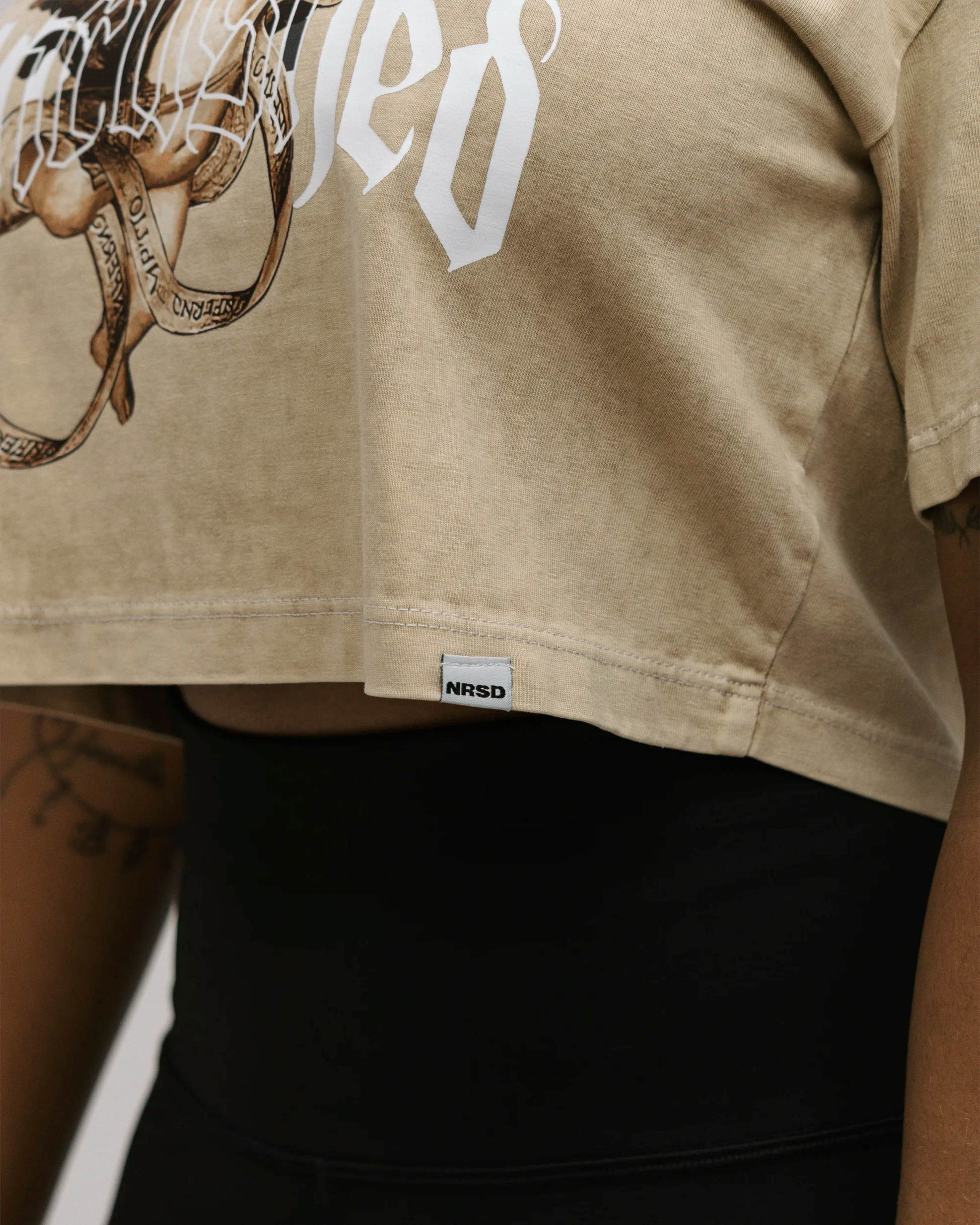 REGENT ANGEL 2 BEIGE CROPTOP