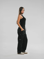 CARGO PANT NEGRO ANTIFLUIDO UNISEX