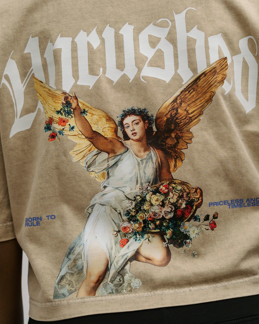 REGENT ANGEL BEIGE CROPTOP