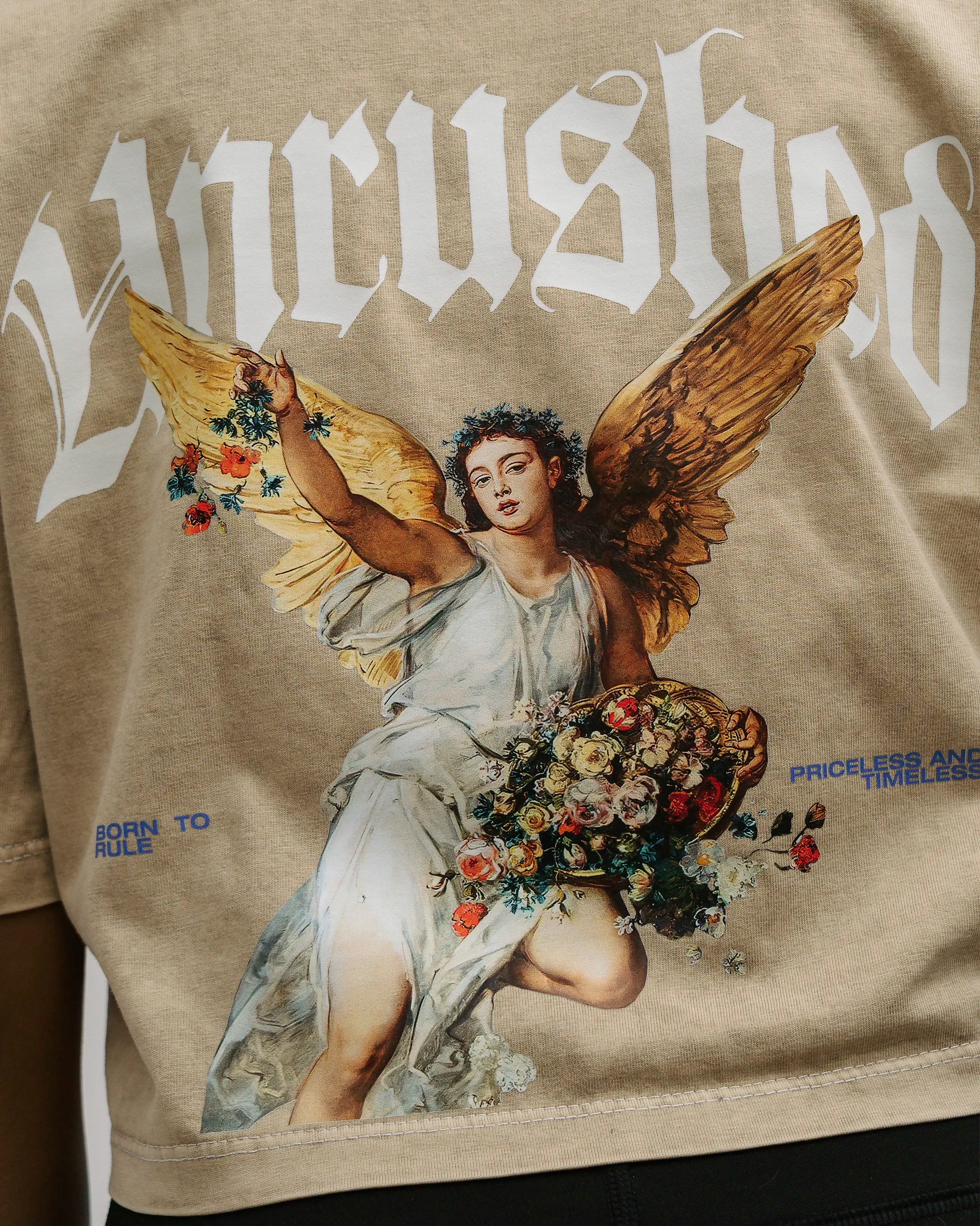 REGENT ANGEL BEIGE CROPTOP