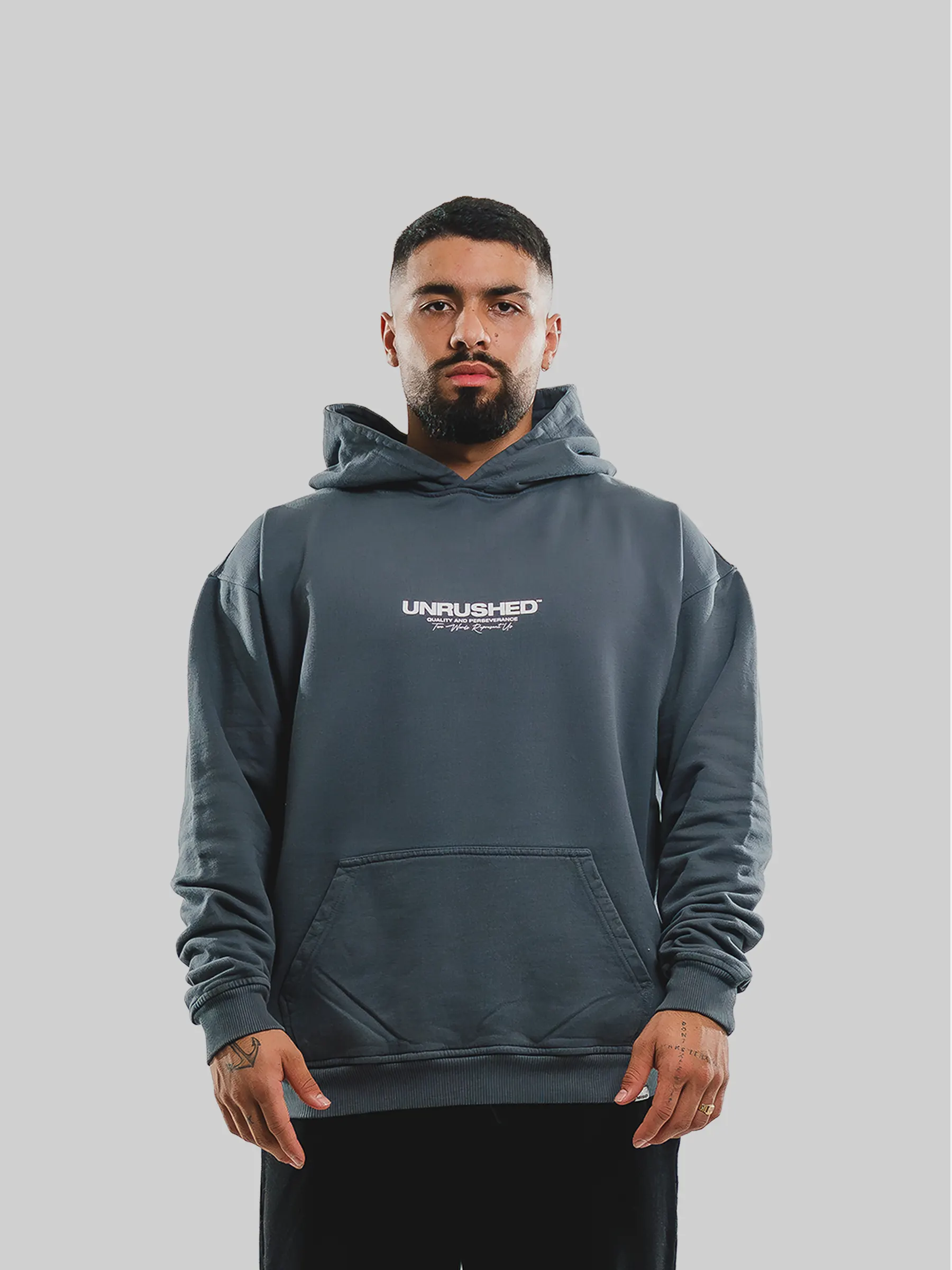 LOGO HOODIE CLASSICS GRIS
