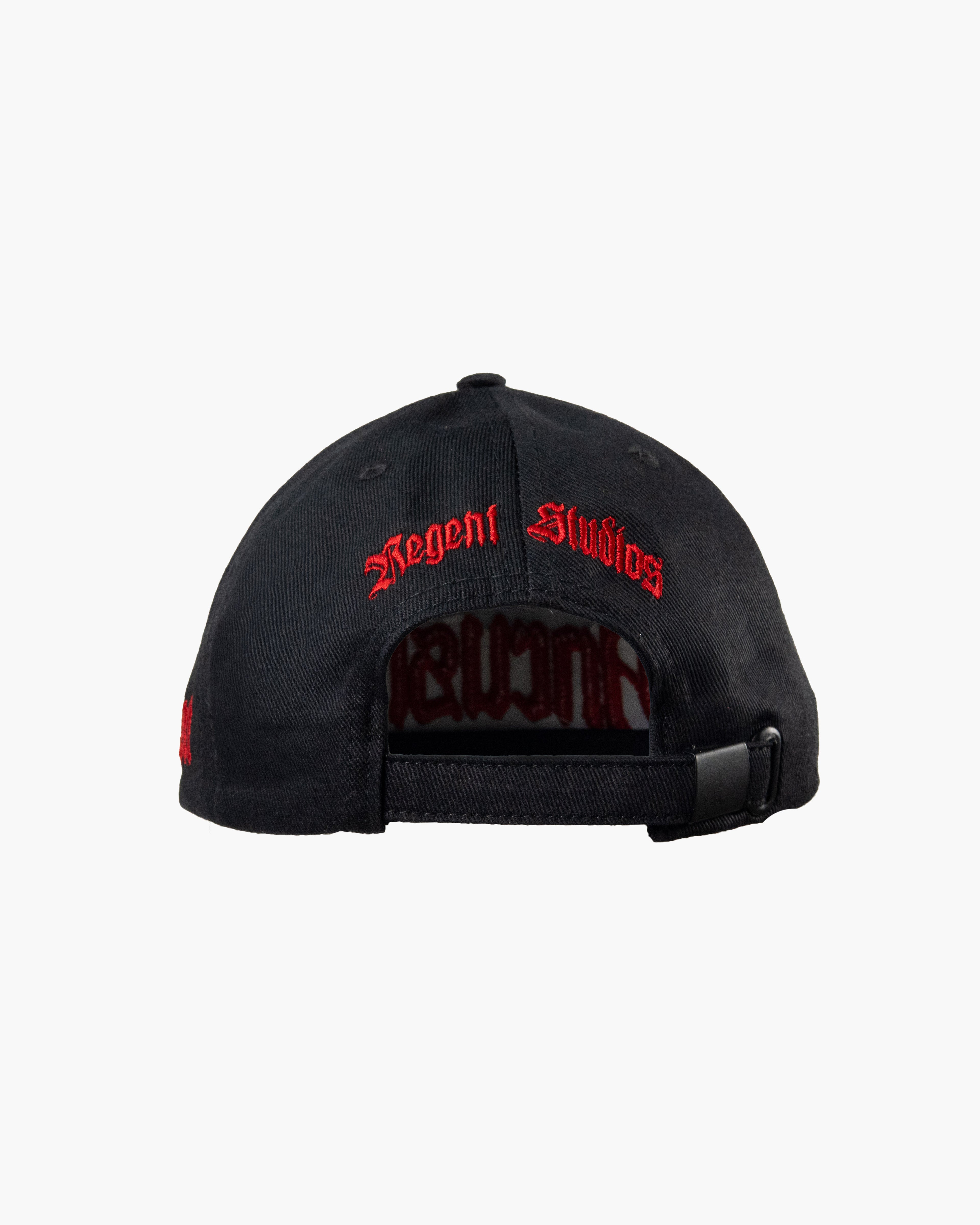 REGENT HAT NEGRO/ROJO